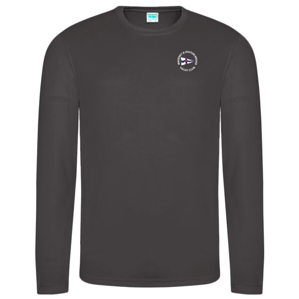 WOBYC Mens Long Sleeve Polyester T-Shirt Thumbnail