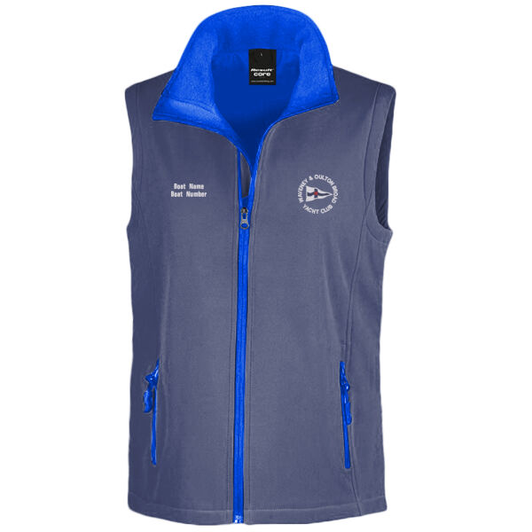 WOBYC Mens Soft Shell Gilet Personalised Thumbnail