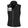 Result Core Ladies Printable Soft Shell Bodywarmer Thumbnail